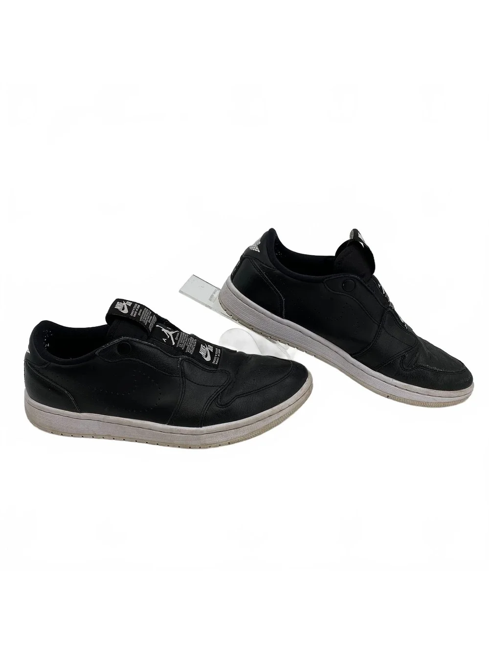 Nike Black Air Jordan 1 Low Retro Slip-On Sneakers | Men’s Size 10